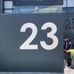 Fabricated Perspex lettering 04 harvest room signs