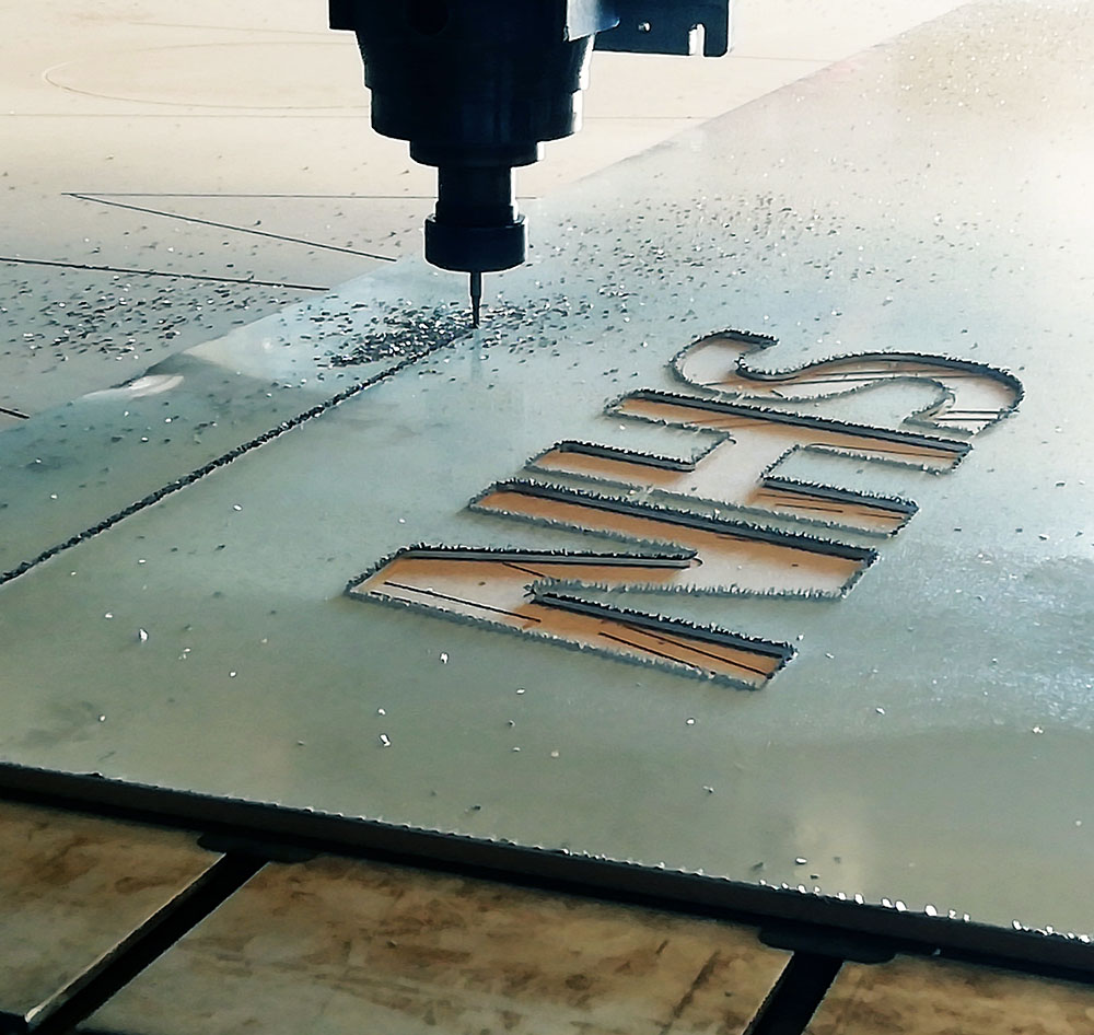 Fabricated Perspex lettering cover 01 harvest room signs