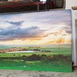 Harvest Room signs signage