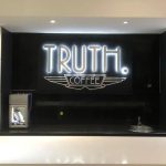 Harvest Room signs signage