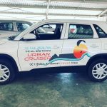 Harvest Room signs vehicle branding Toyota