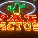 Signage Harvest Room signs FCneon Fat Cactus